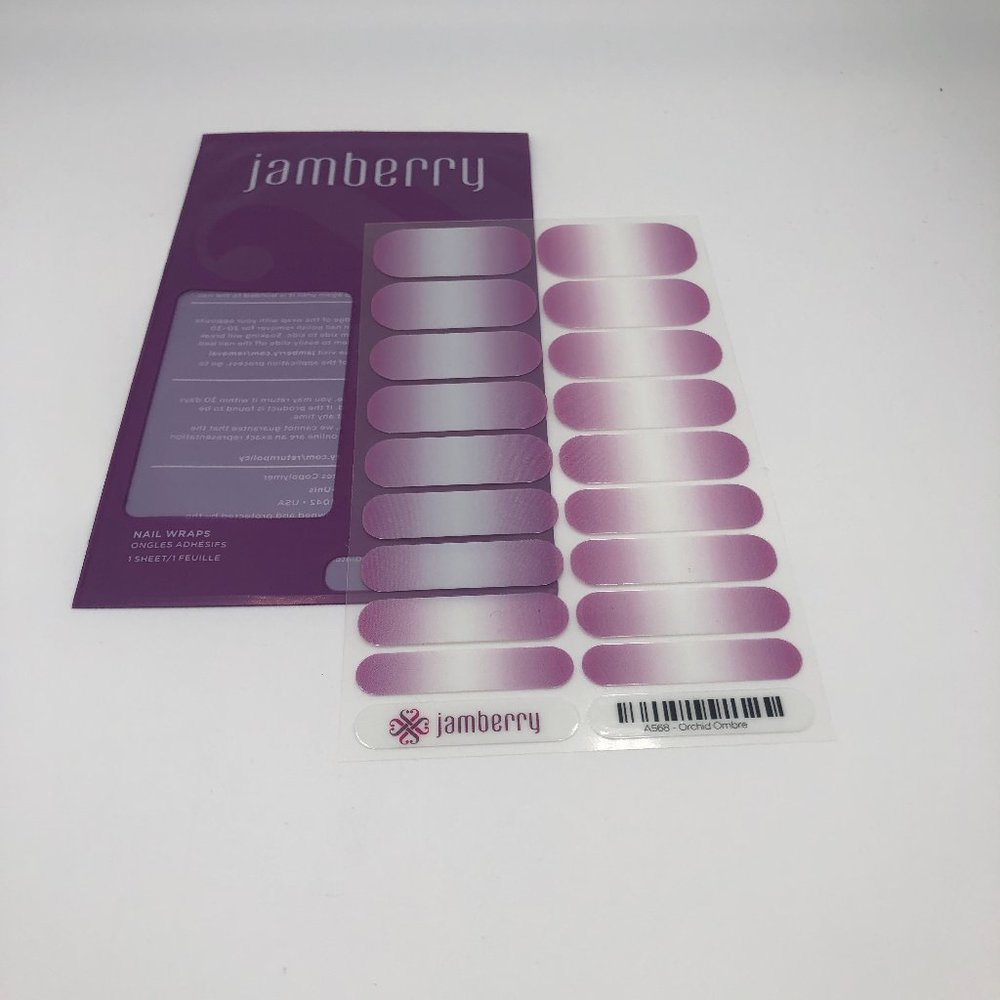 Jamberry Nails, Orchid Ombre, Full Sheet
